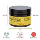 The Naked Bee Coconut Honey body butter 15ml, imported from the UK