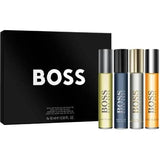 Hugo Boss Bottled fragrance gift set 4x10ml (British brand)