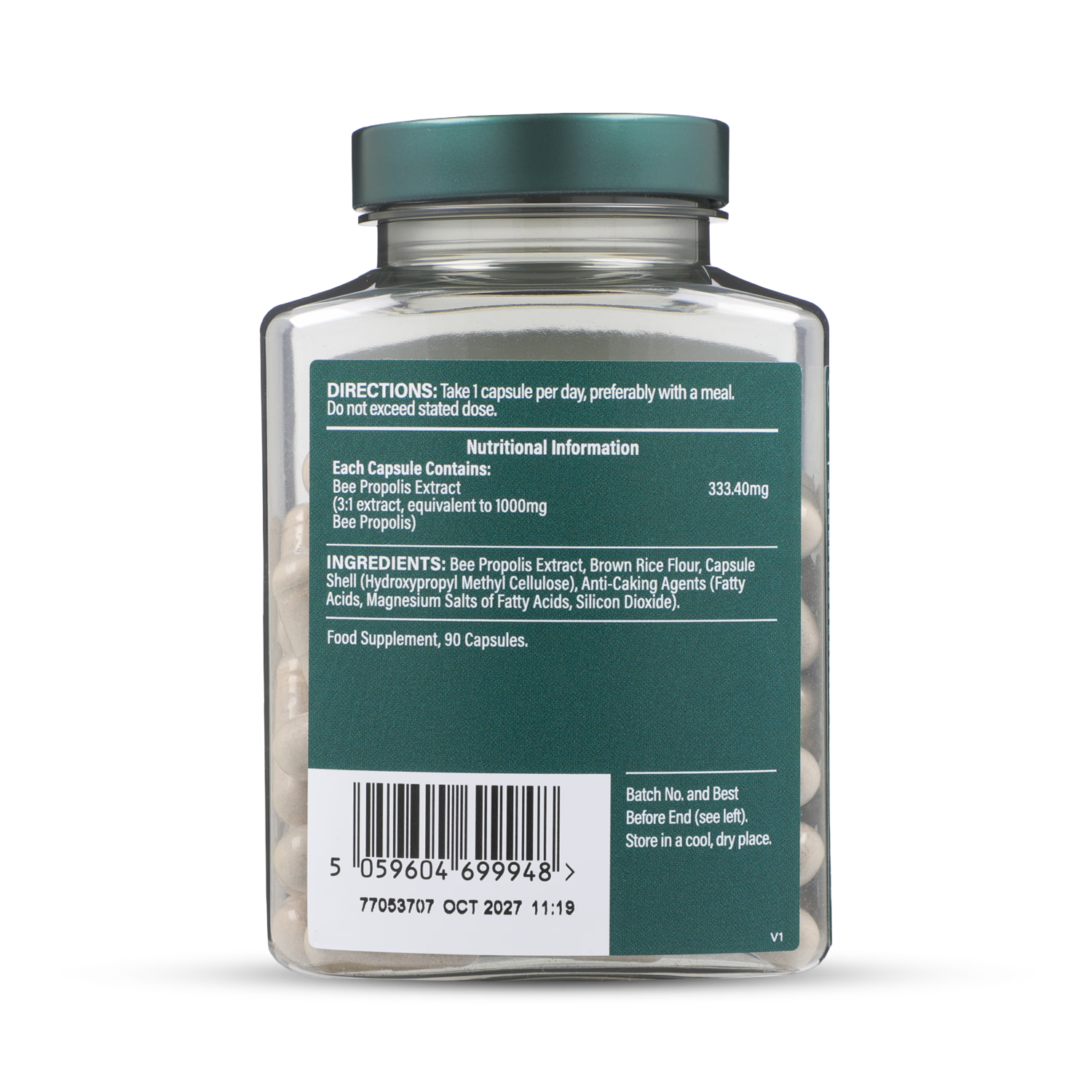 Holland Barrett Bee Propolis 1000mg 90 Capsules