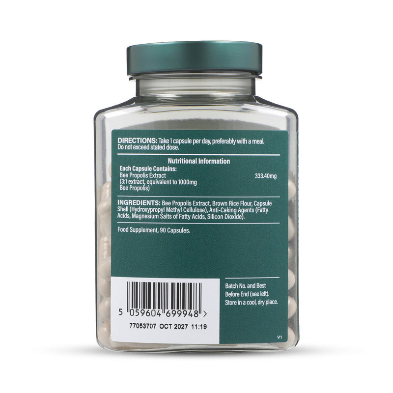 Holland Barrett Bee Propolis 1000mg 90 Capsules