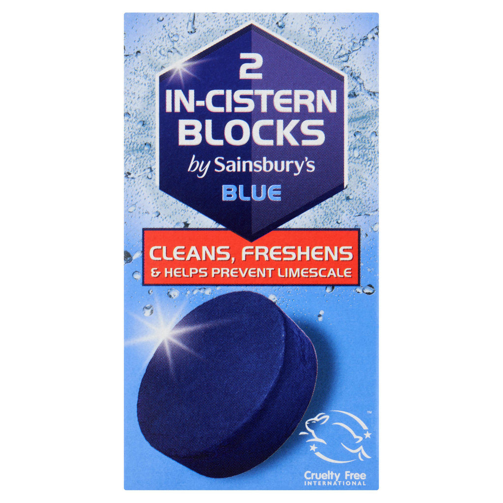 Sainsbury's In Cistern Blocks Blue 2x45g