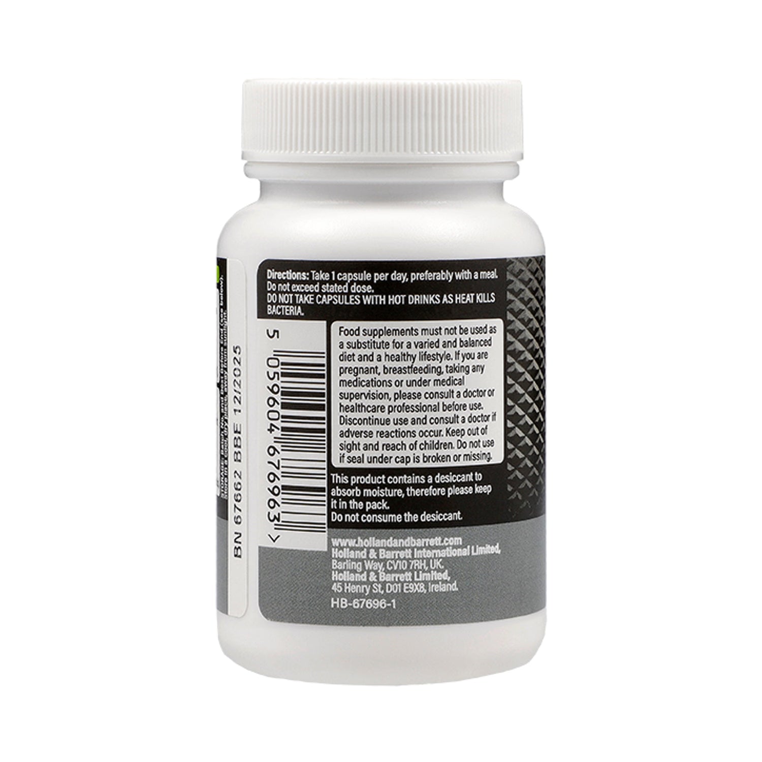 Gut health probiotic supplements Cultures Complex 30 Capsules - British product