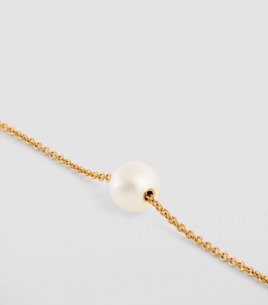 Sophie Bille Brahe Stella bracelet pearl yellow gold (British brand)