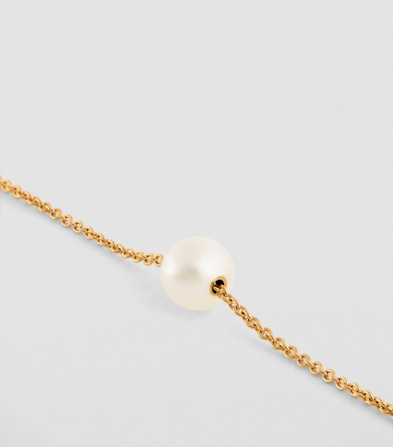 Sophie Bille Brahe Stella bracelet pearl yellow gold (British brand)