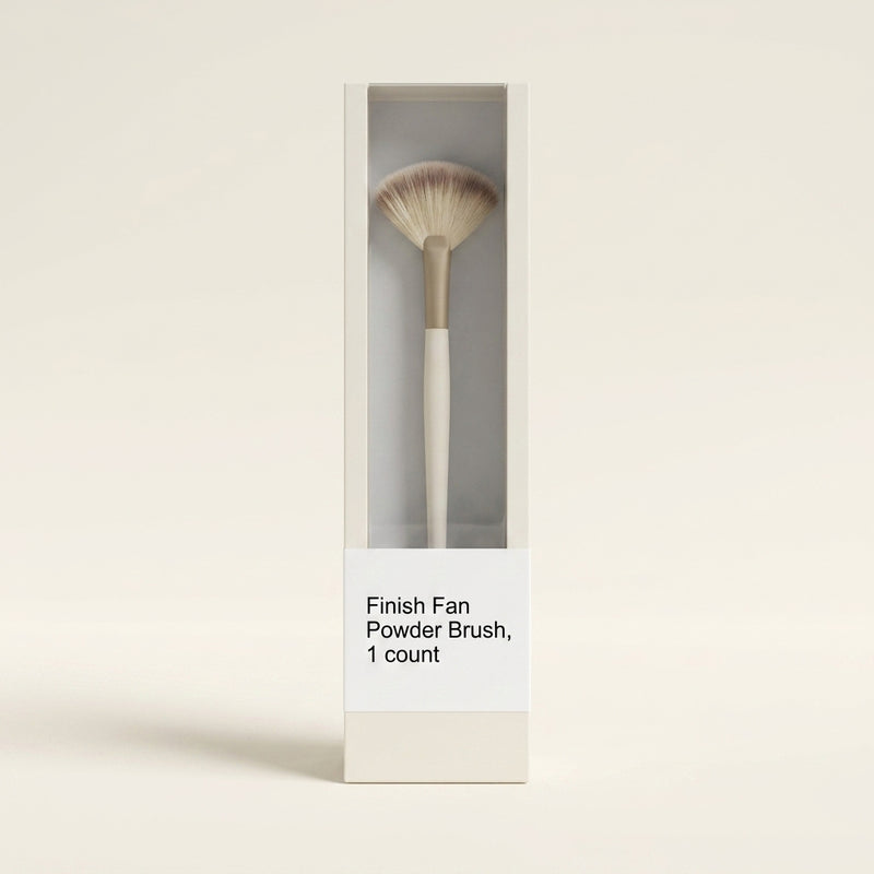 No7 fan powder brush for contouring and highlighting (British brand)