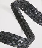 Giorgio Armani woven leather belt 2.5cm, imported from the UK