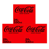 Coca-Cola 3 for £24 Drinks Bundle 72 Cans GOODS ASDA   