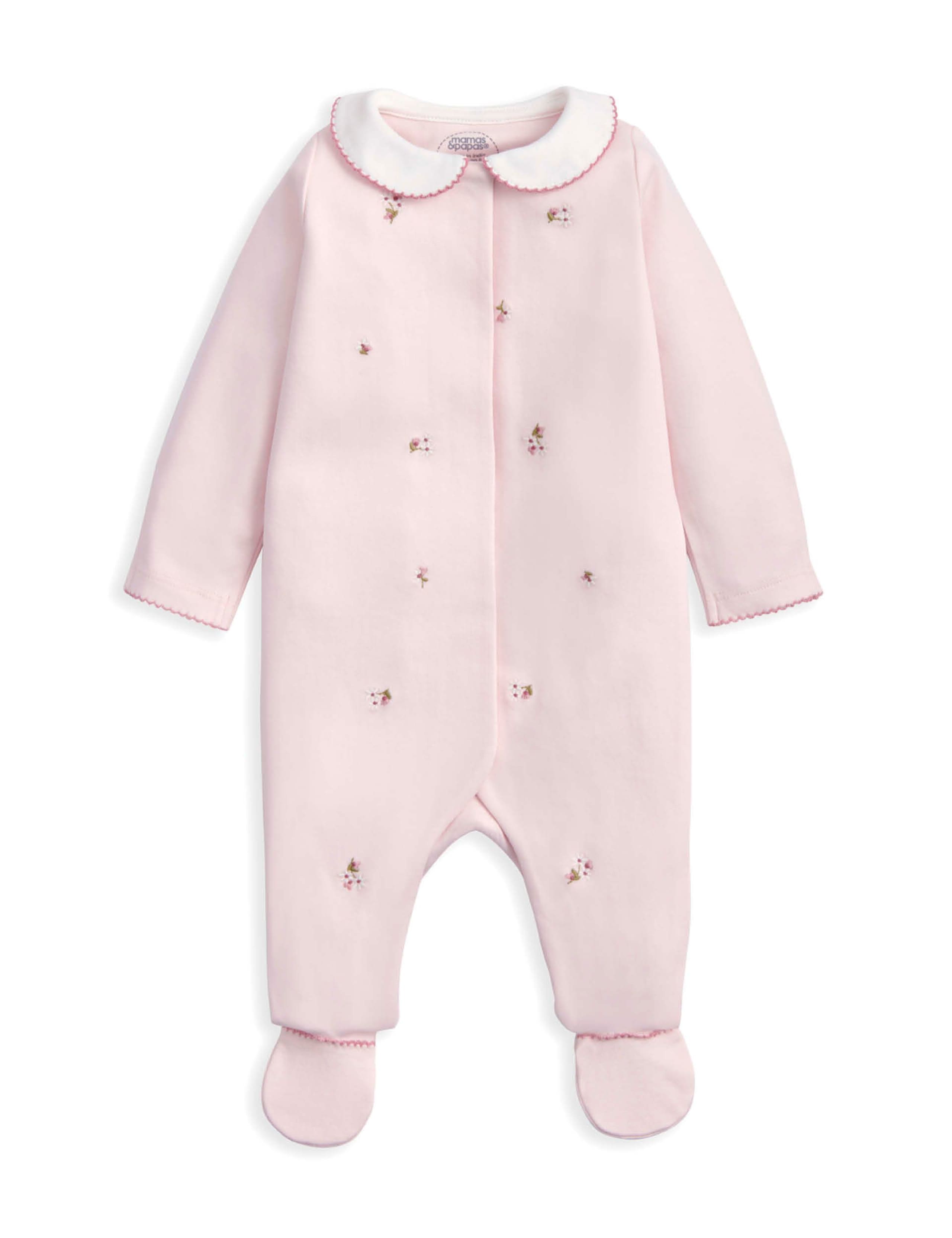 Mamas & Papas 3pc cotton embroidered starter set, UK version