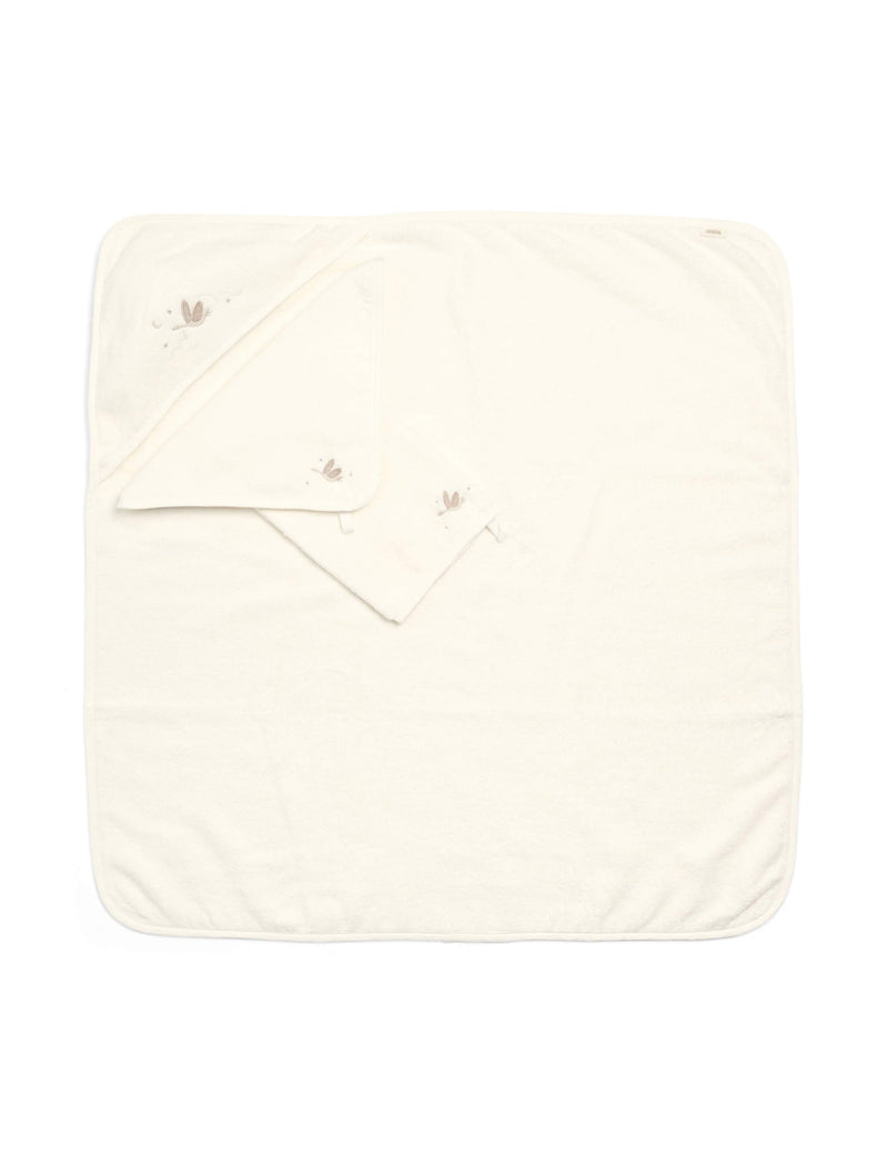 Mamas & Papas 3pc pure cotton baby towel set, imported from the UK