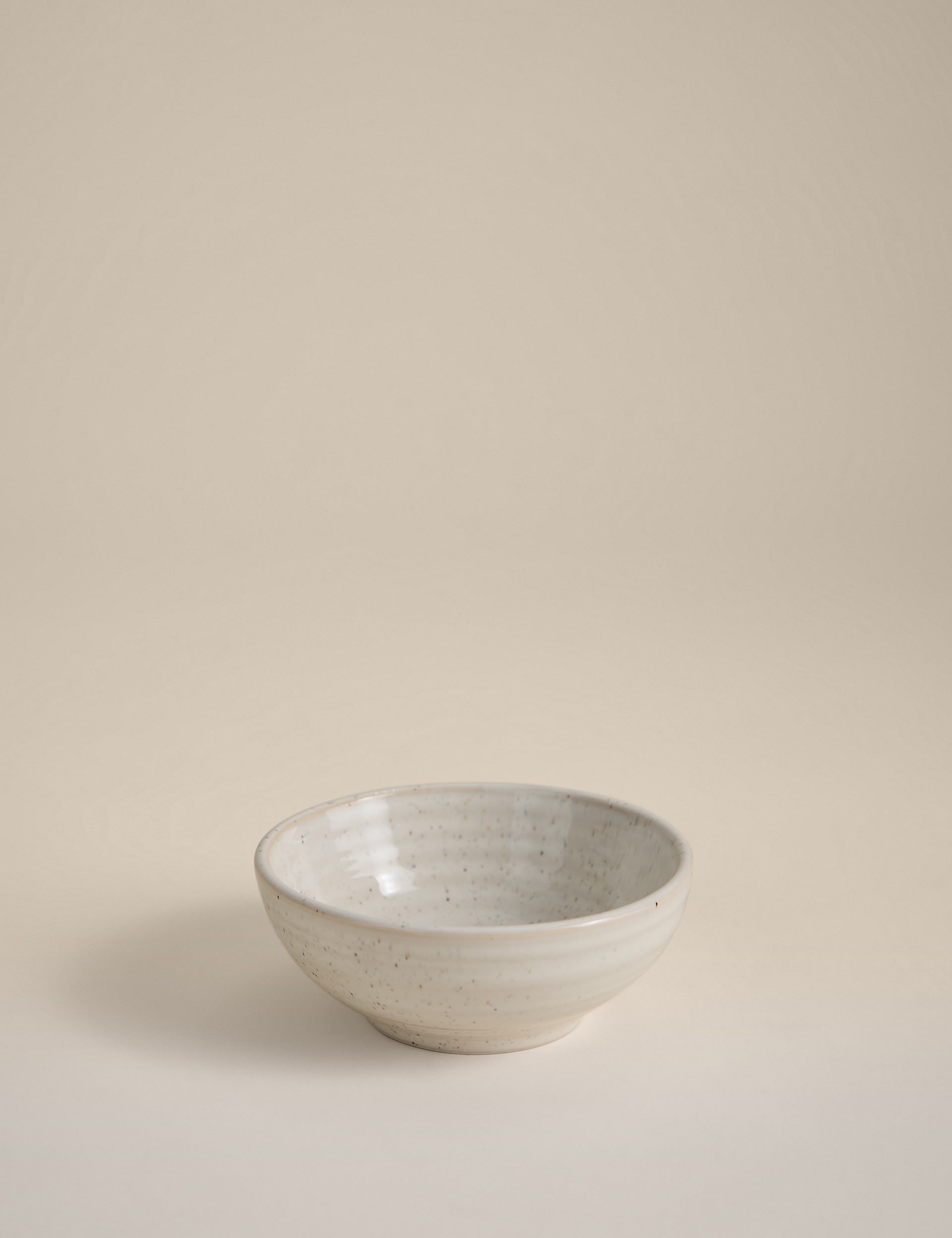3pk Ceramic Ribbed Pinch Bowls