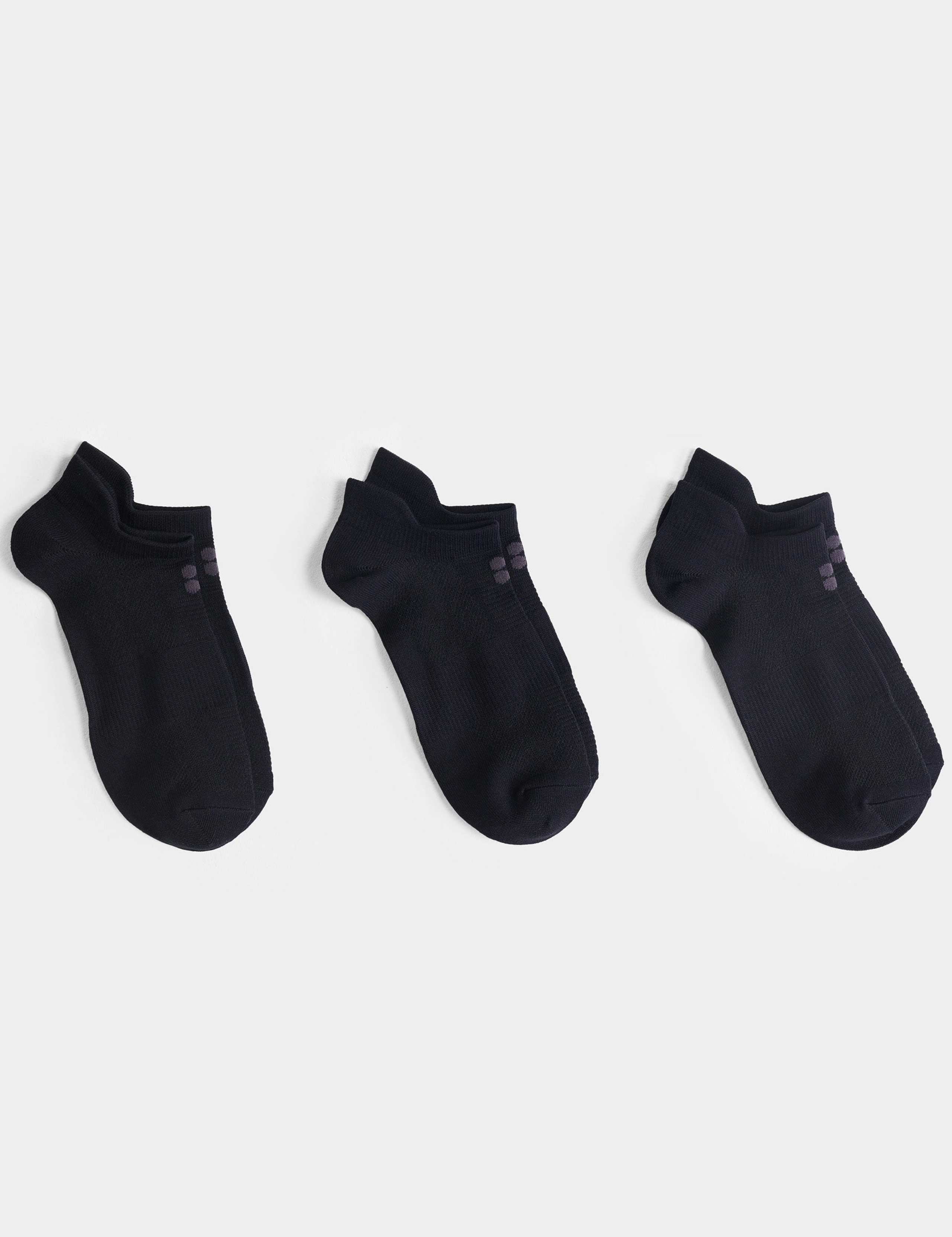 Sweaty Betty 3pk treningssokker - Britisk produkt