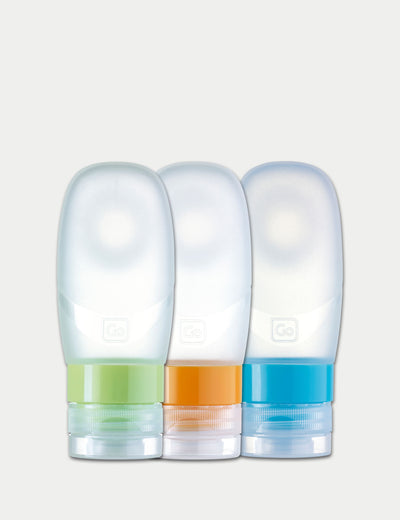 M&S 3pk Squeeze It Travel Toiletry Bottles- Buy online at McGrocer