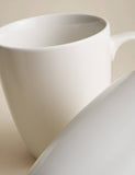 Everyday porcelain mugs set of 4, imported from the UK