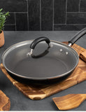 Circulon 4 piece aluminium pot and pan set, UK version