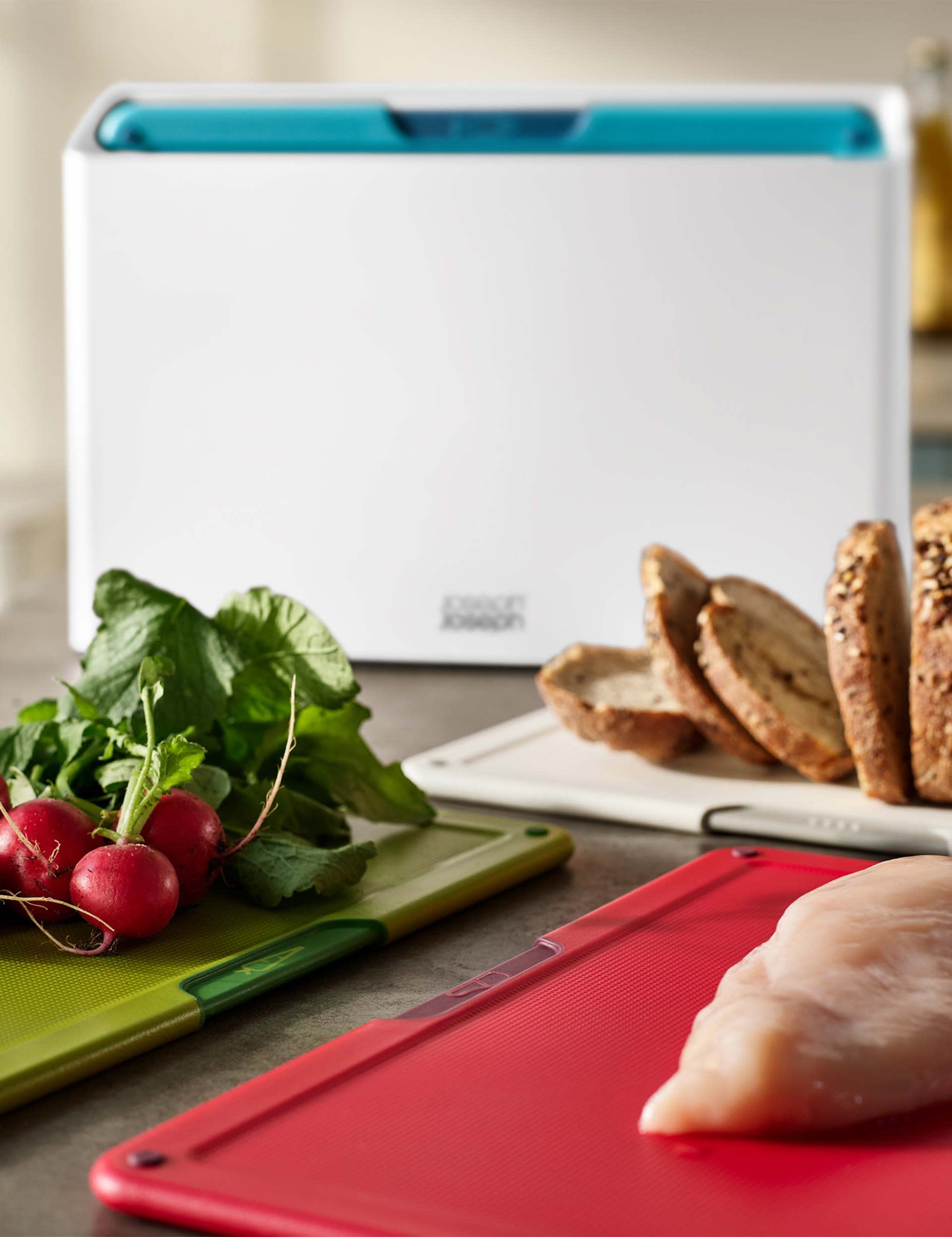 Joseph Joseph Folio Icon chopping board set 4 piece, imported from the UK