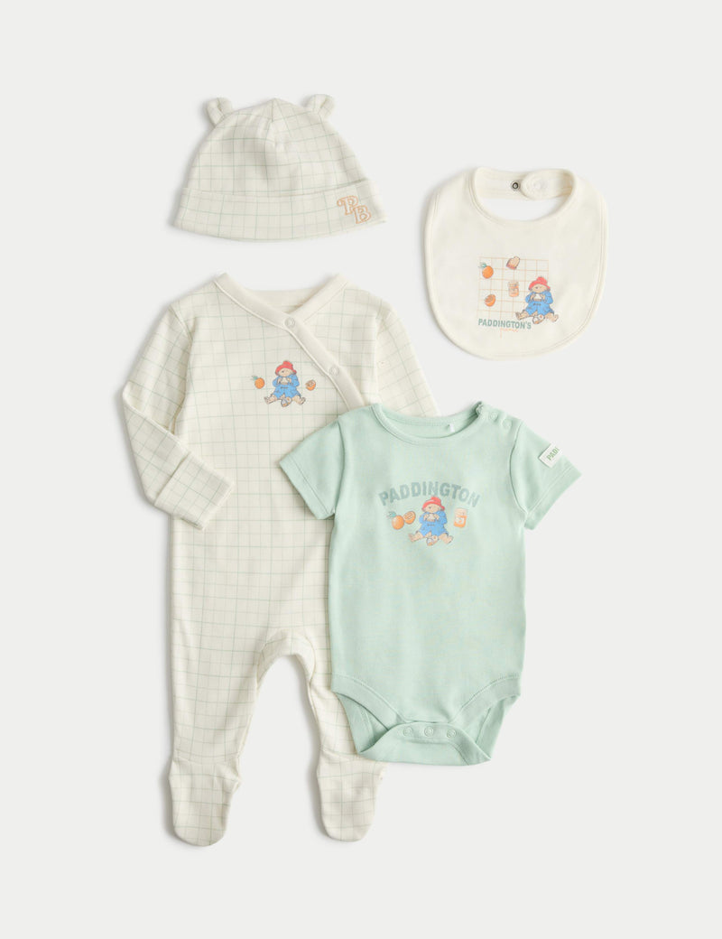 Paddington baby starter set 4 piece 0-12 months, imported from the UK