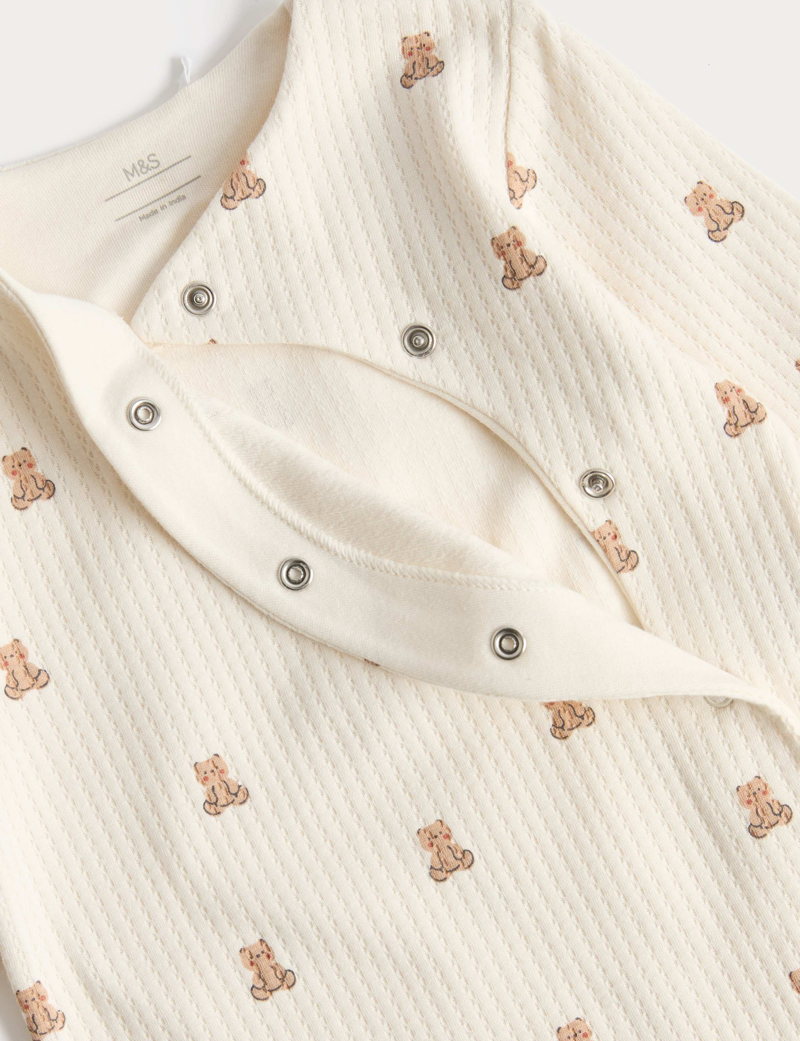 Pure cotton bear starter set 4 piece for newborn 7lbs-9 months - British product