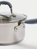 4 piece stainless steel pan set, imported from the UK