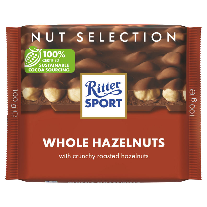 Ritter Sport Sport Nut Selection Whole Hazelnuts GOODS ASDA   