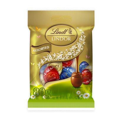 Lindt assorted mini chocolate eggs 80g - British product