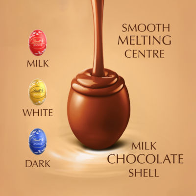 Lindt assorted mini chocolate eggs 80g - British product