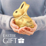 Lindt Gold Bunny white chocolate 100g, imported from the UK