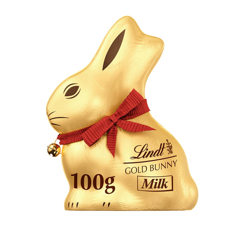 Lindt Gold Bunny Easter milk chocolate 100g (British brand)