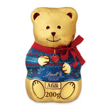 Lindt Teddy Christmas milk chocolate 200g, imported from the UK