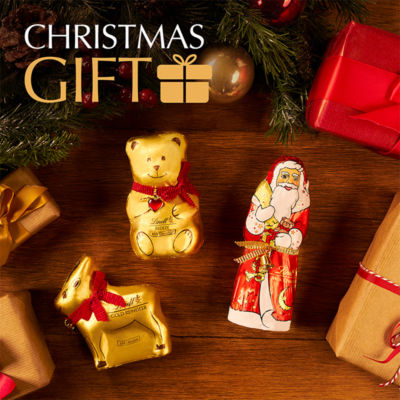 شوكولاتة Lindt Gold Reindeer 100 جرام، نسخة المملكة المتحدة