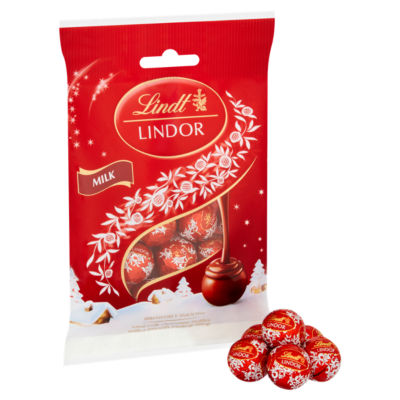 Lindt Lindor mini chocolate truffles 80g, imported from the UK