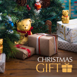 Lindt milk chocolate teddy with gift tag 100g, UK version