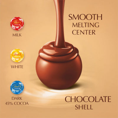 Lindt Lindor Assorted Mini Truffles 80g, UK version