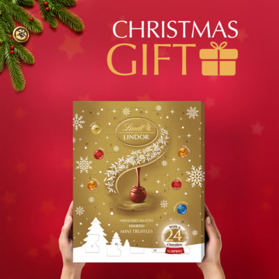 Lindt LINDOR Advent Calendar 117g, UK version