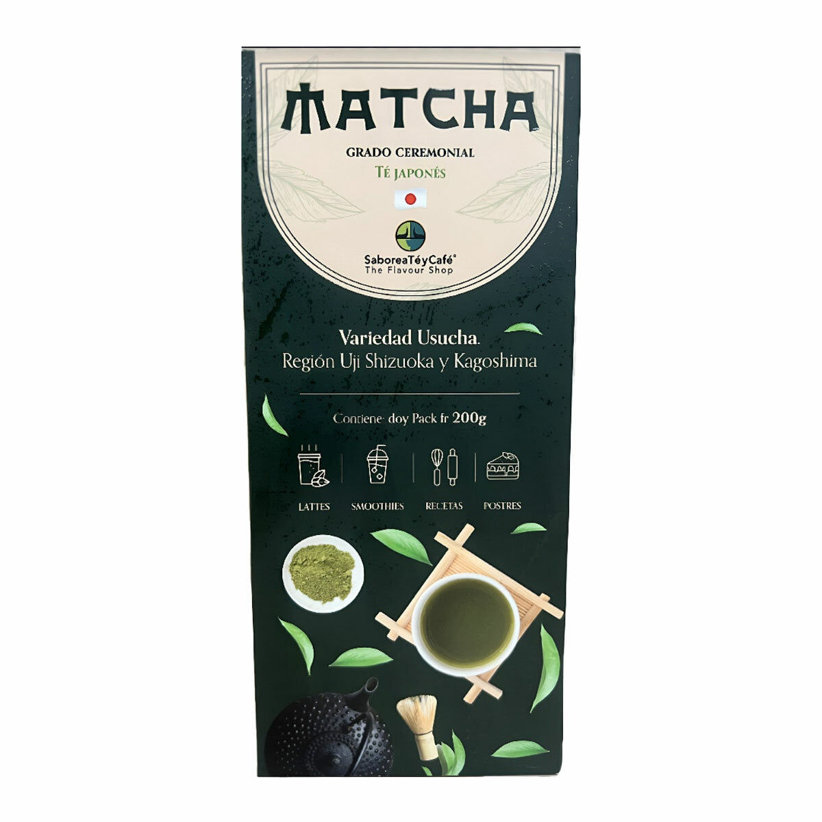Cafe Guilis ceremonial grade matcha powder 200g - British product