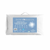 Down Haven duck down and feather pillow 50x71 cm, imported from the UK