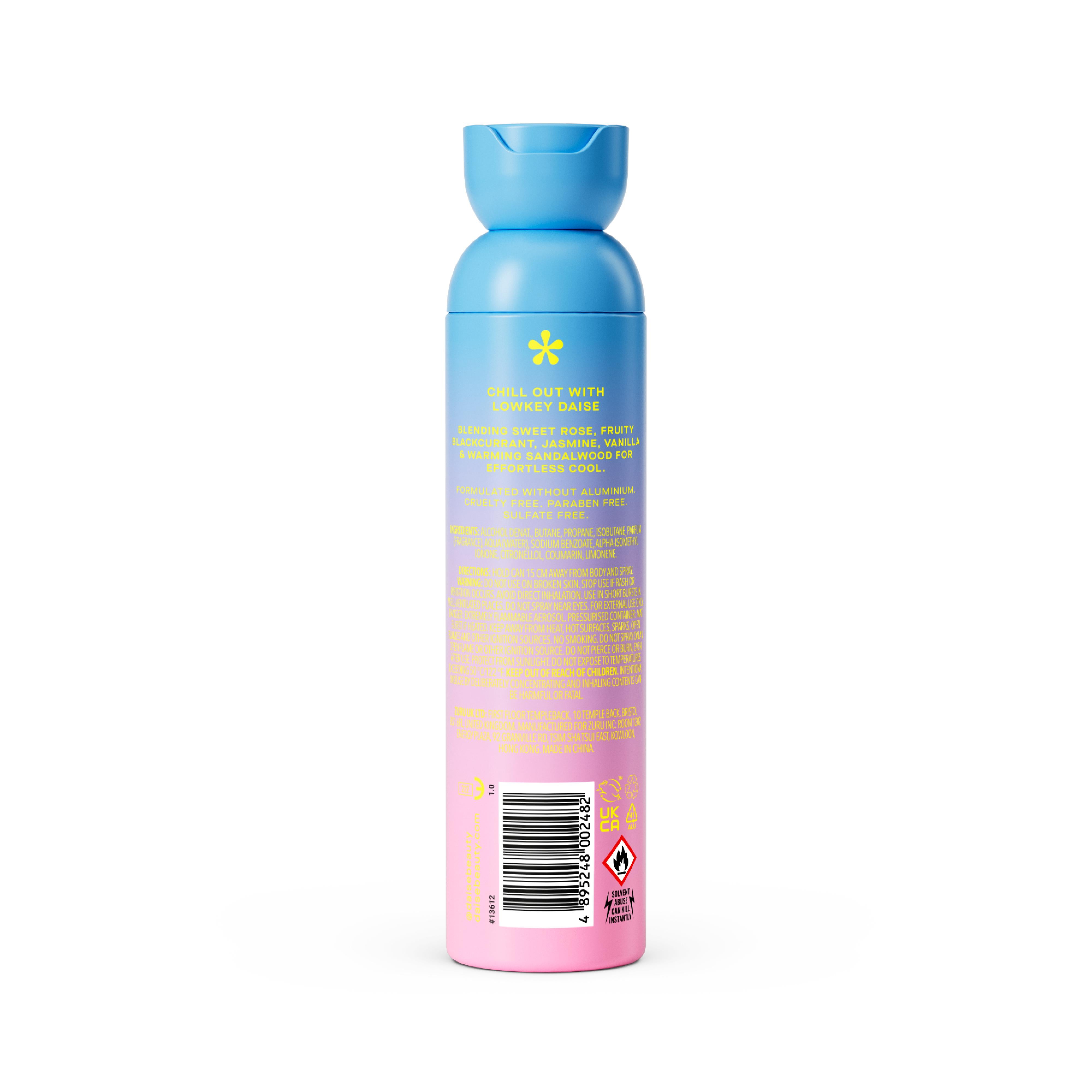 Daise All Body Spray Rose & Sandalwood 120ml - British product