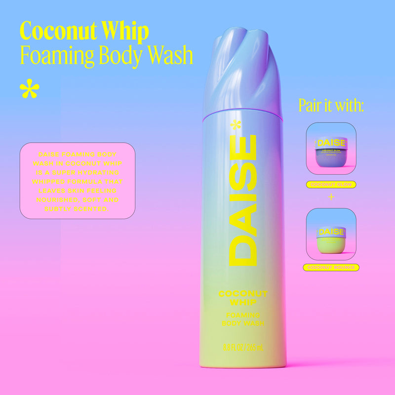 Daise Coconut Whip body wash 265ml - British product