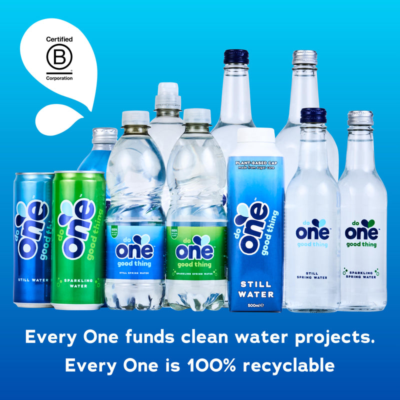 One Water still spring water 500ml, imported from the UK