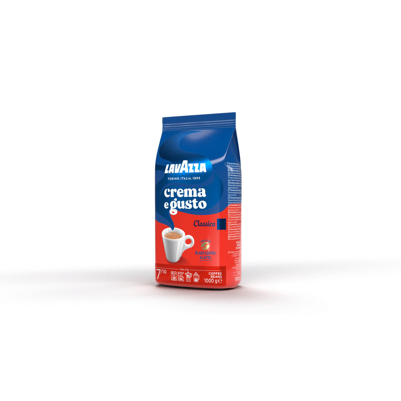 Lavazza Crema e Gusto coffee beans 1kg, imported from the UK