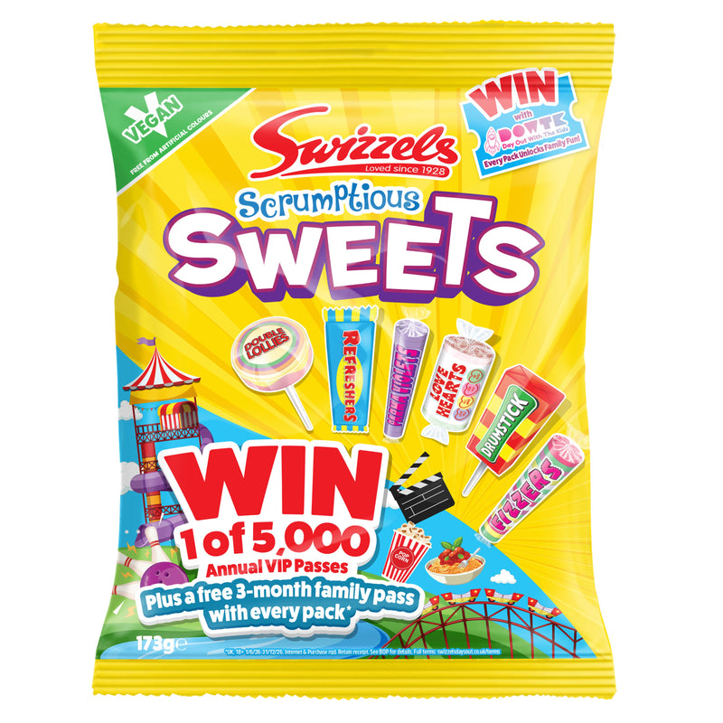 Swizzels Bumper Bag mixed sweets assortment, imported from the UK