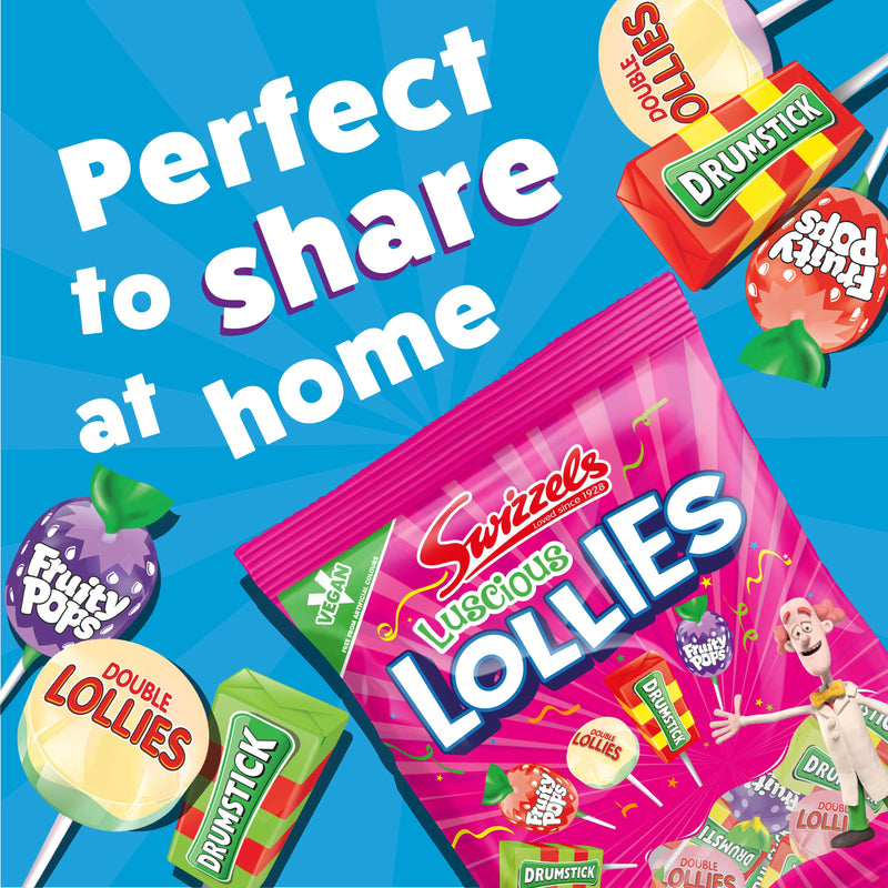 Swizzels assorted lollies 176g - British product