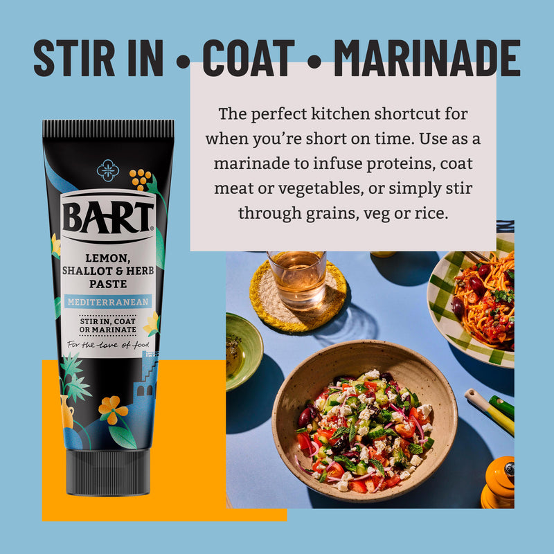 Bart Lemon Shallot & Herb Paste 80g (British brand)