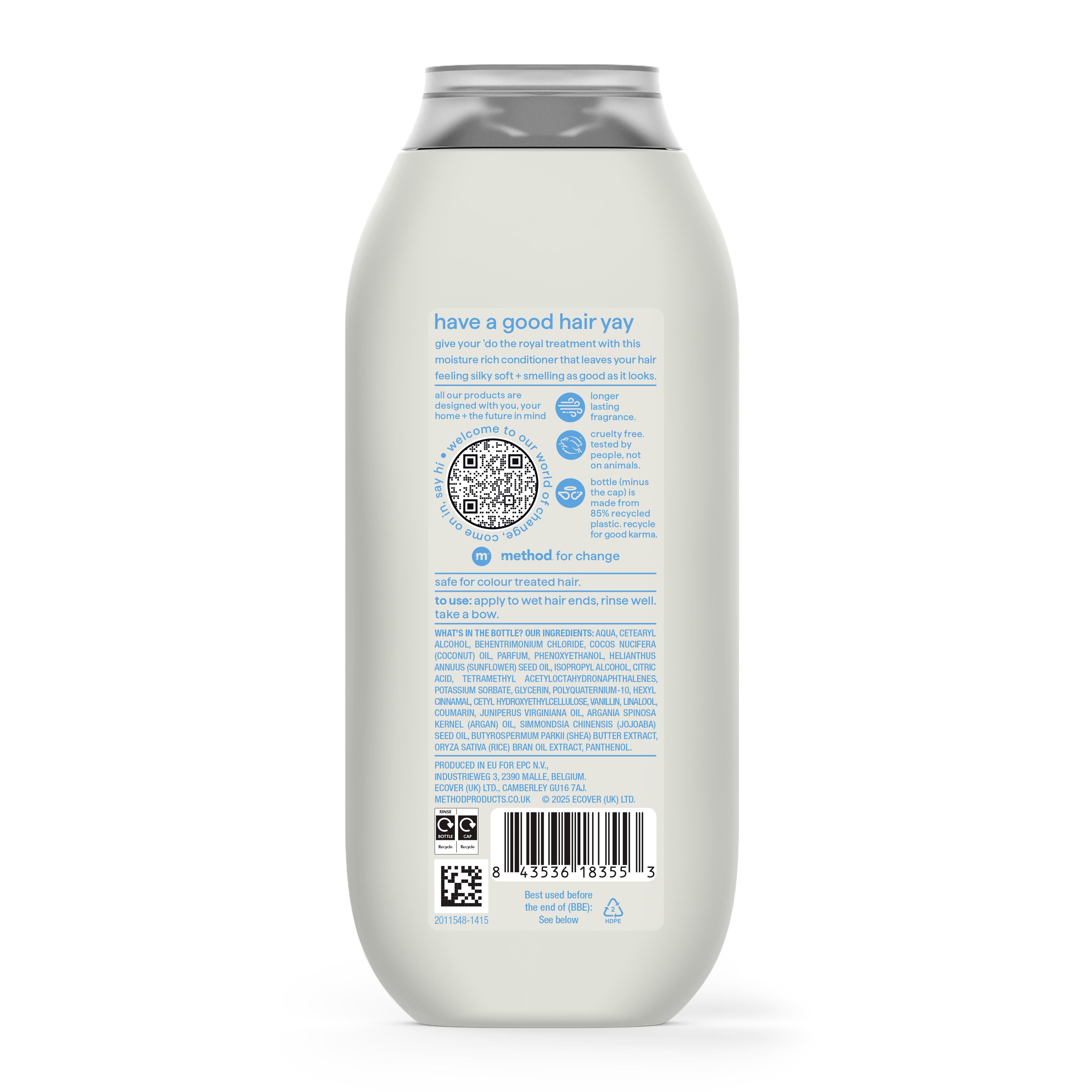 Method Simply Nourish conditioner 350ml (British brand)