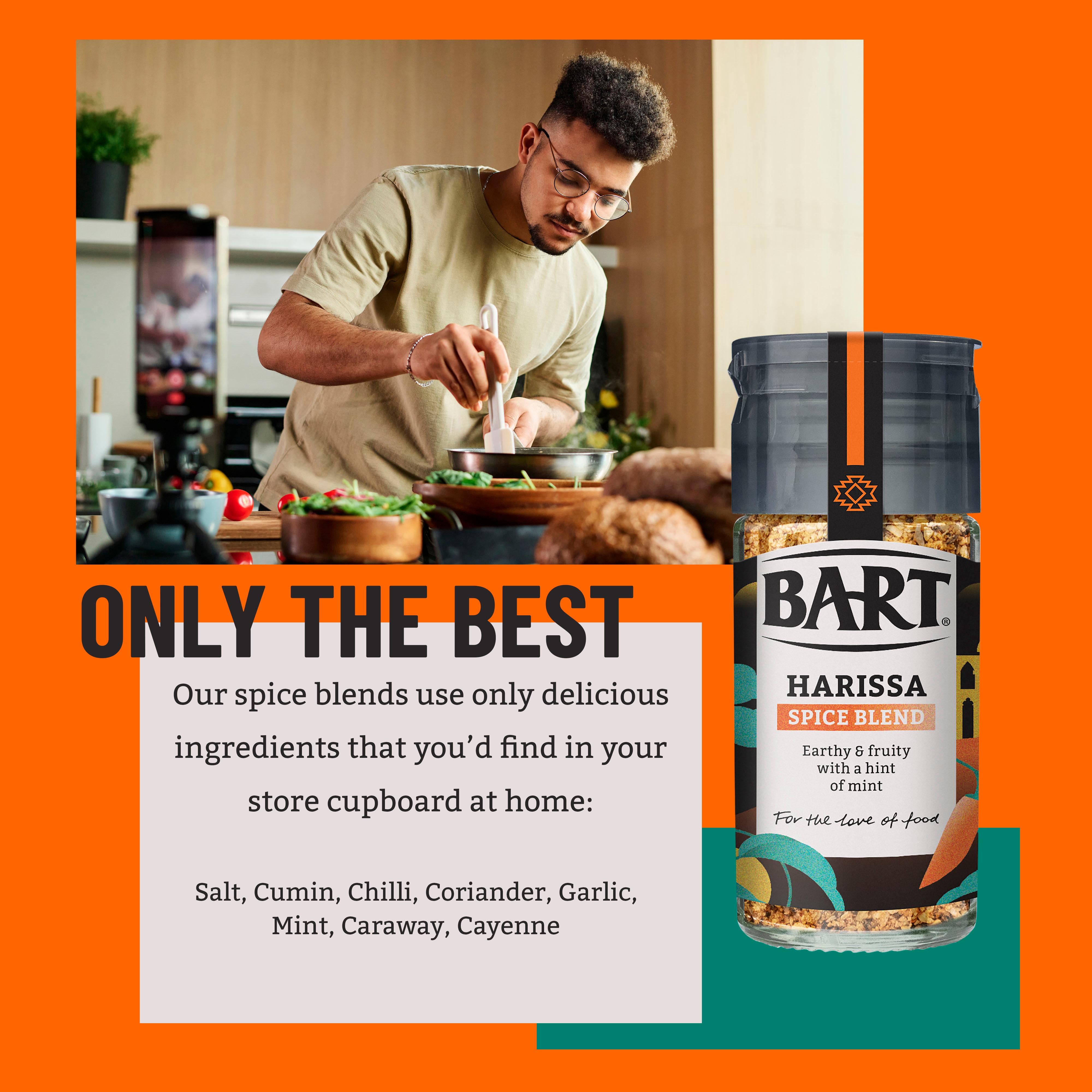 Bart harissa spice blend 36g - British product
