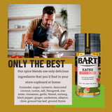 Bart Katsu Spice Blend 48g jar imported from the UK