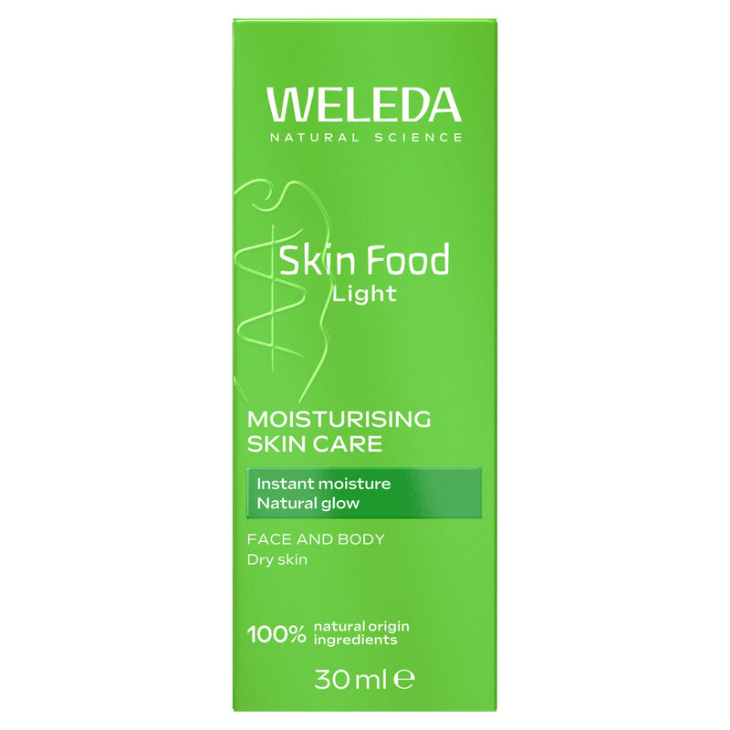 Weleda Skin Food Light moisturiser 30ml, imported from the UK