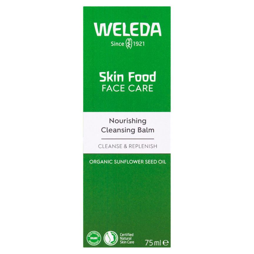 Weleda Skin Food Face Care Nourishing Cleansing Balm 75ml GOODS ASDA   