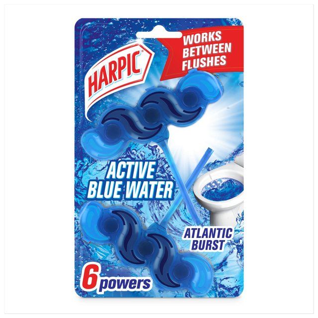 Harpic Fresh Power 6 Block Blue Water Twin   2 x 39g GOODS M&S   