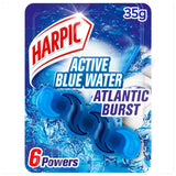 Harpic Fresh Power 6 Rim Block Atlantic Burst Toilet Cleaner   39g GOODS M&S   