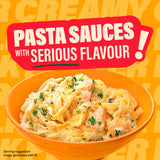 Dolmio mild creamy garlic and black pepper pasta sauce 390g - British product